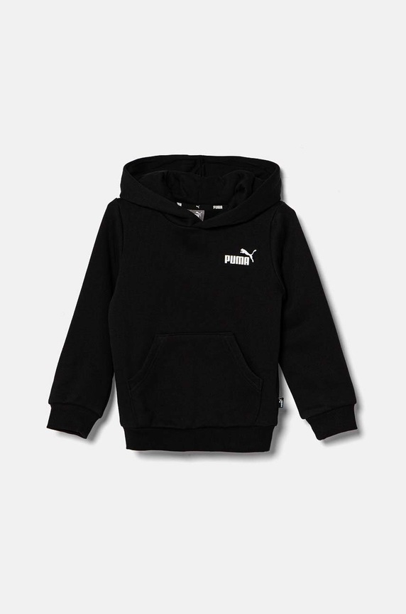 Παιδική μπλούζα Puma ESS Small Logo Hoodie FL B με κουκούλα μαύρο 586969