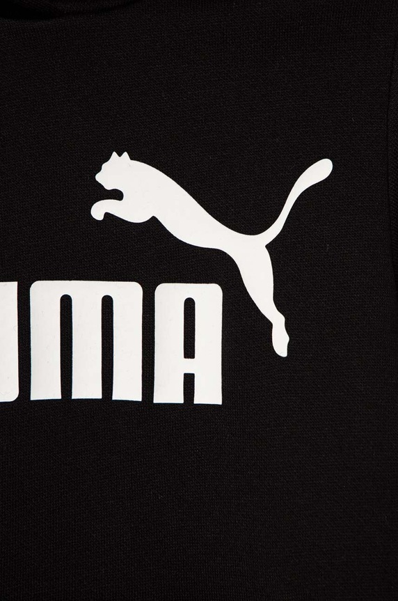 Chłopiec Puma bluza dziecięca ESS Logo Hoodie FL G 587031 czarny