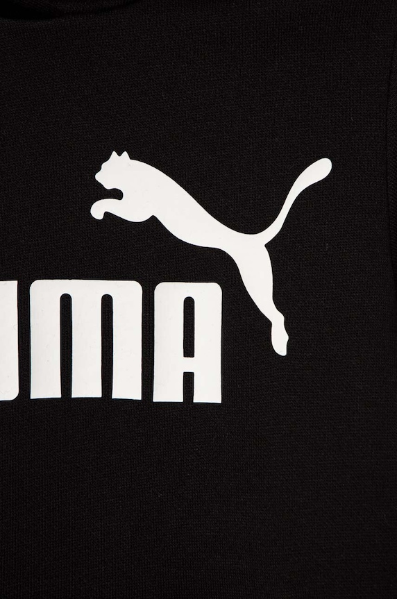 Chłopiec Puma bluza dziecięca ESS Logo Hoodie FL G 587031 czarny