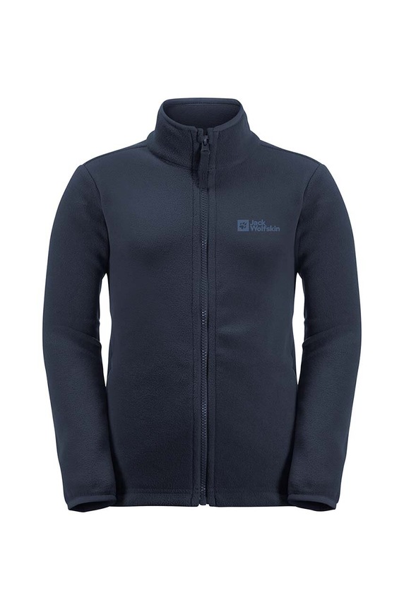 Dječja dukserica Jack Wolfskin TAUNUS JACKET bez uzorka crna 1609481.92.152