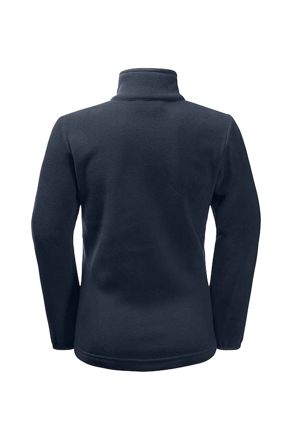 Dječja dukserica Jack Wolfskin TAUNUS JACKET 1609481.92.152 crna AW23