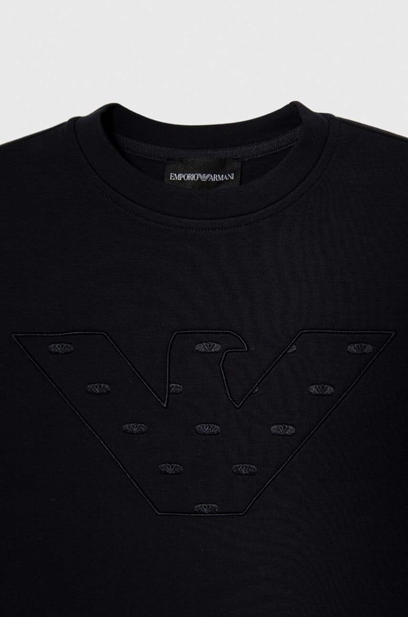 Chłopiec Emporio Armani bluza dziecięca 6R4ME7.1JHSZ granatowy