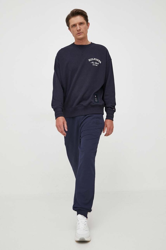 Mikina Tommy Hilfiger MW0MW31509 námořnická modř AW23