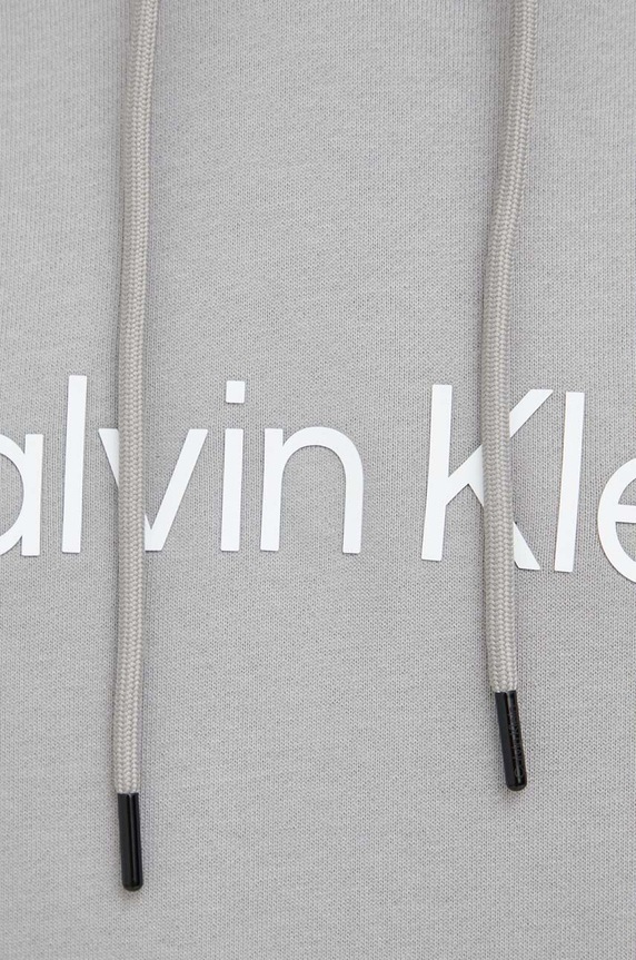 Βαμβακερή μπλούζα Calvin Klein K10K111345 γκρί