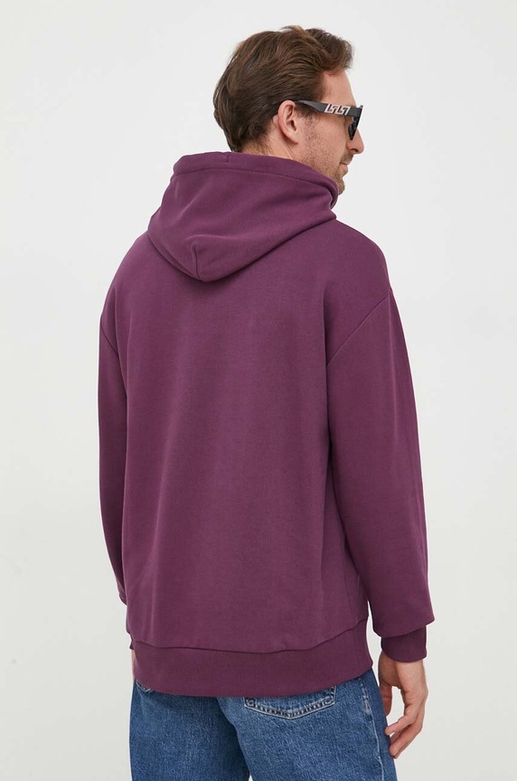 Oblečenie Bavlnená mikina Calvin Klein K10K111345 fialová