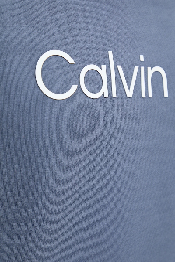 Calvin Klein hanorac de bumbac K10K111345 albastru