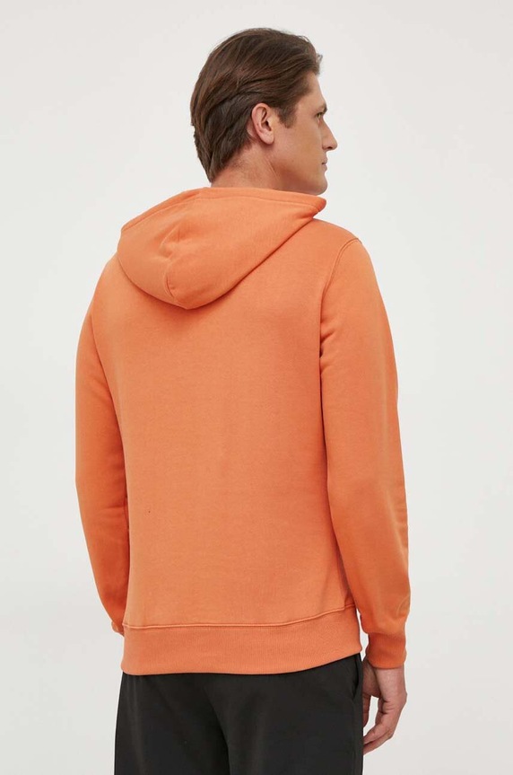 Îmbrăcăminte Calvin Klein Jeans hanorac de bumbac J30J320805 portocaliu