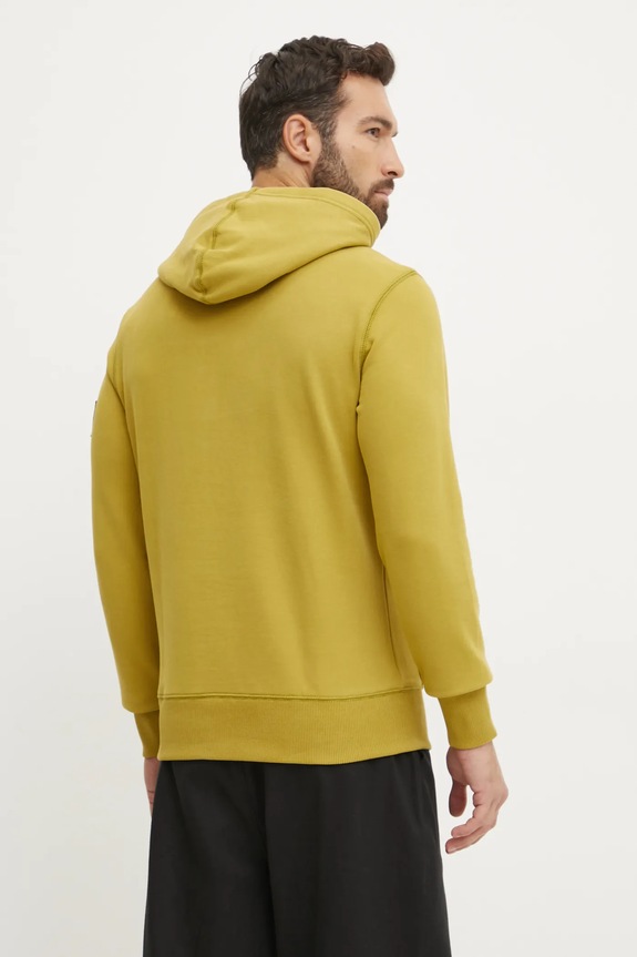 Oblečenie Bavlnená mikina Calvin Klein Jeans J30J323430 zelená