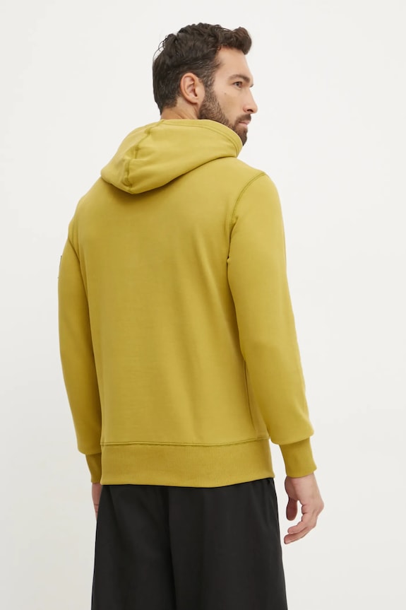 Oblečenie Bavlnená mikina Calvin Klein Jeans J30J323430 zelená