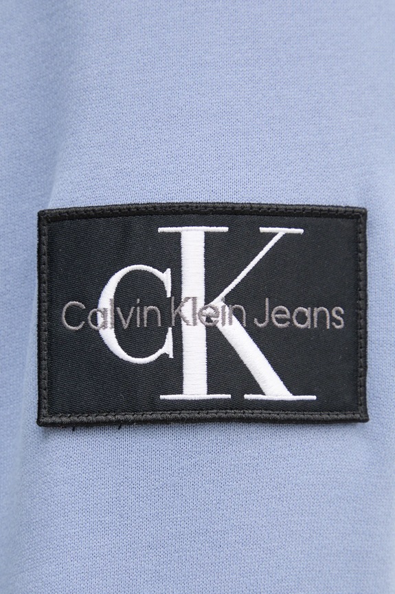 Calvin Klein Jeans bluza bawełniana J30J323430 niebieski