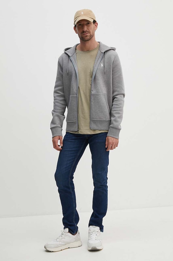 Polo Ralph Lauren sweatshirt 710881517 gray SS26