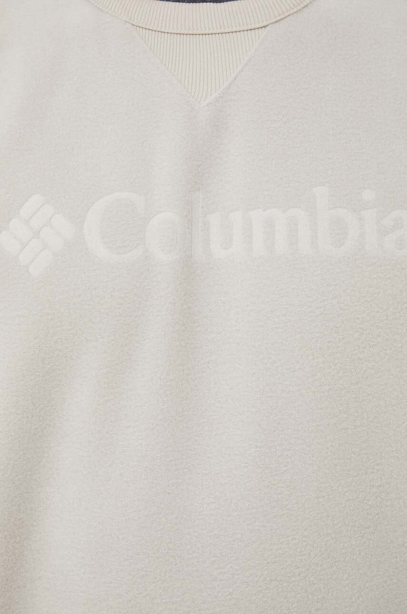 Поларен суичър Columbia Steens Mountain Crew 2.0 2054261 бежов
