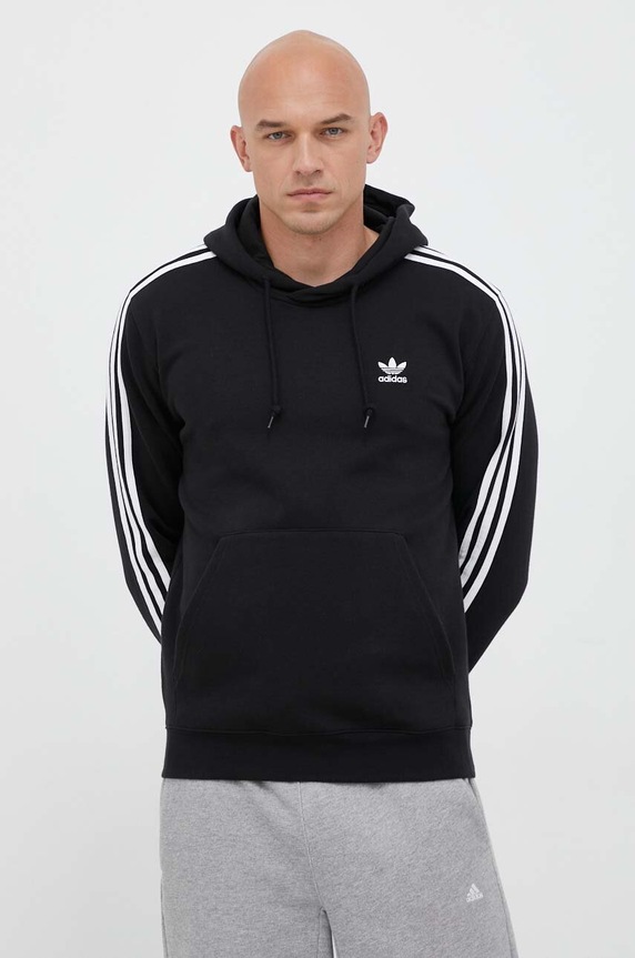 Dukserica adidas Originals 3-Stripes IM2088 crna AW25