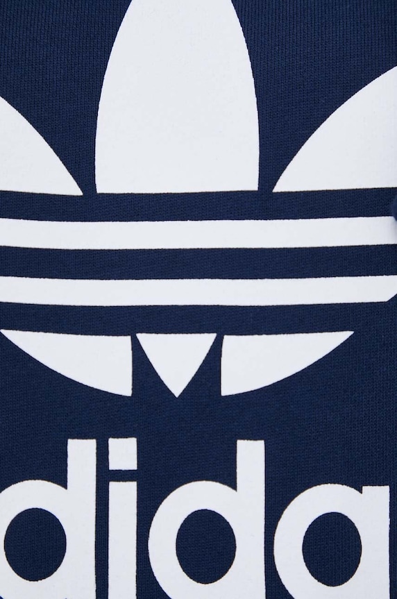adidas Originals hanorac de bumbac IM4496 bleumarin