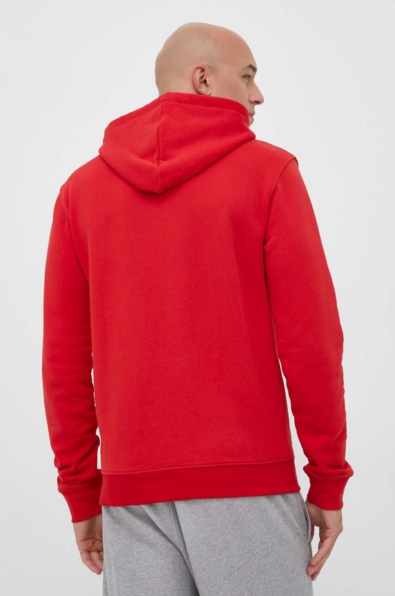 Ruházat adidas Originals pamut melegítőfelső Classics Trefoil Hoodie IM4497 piros