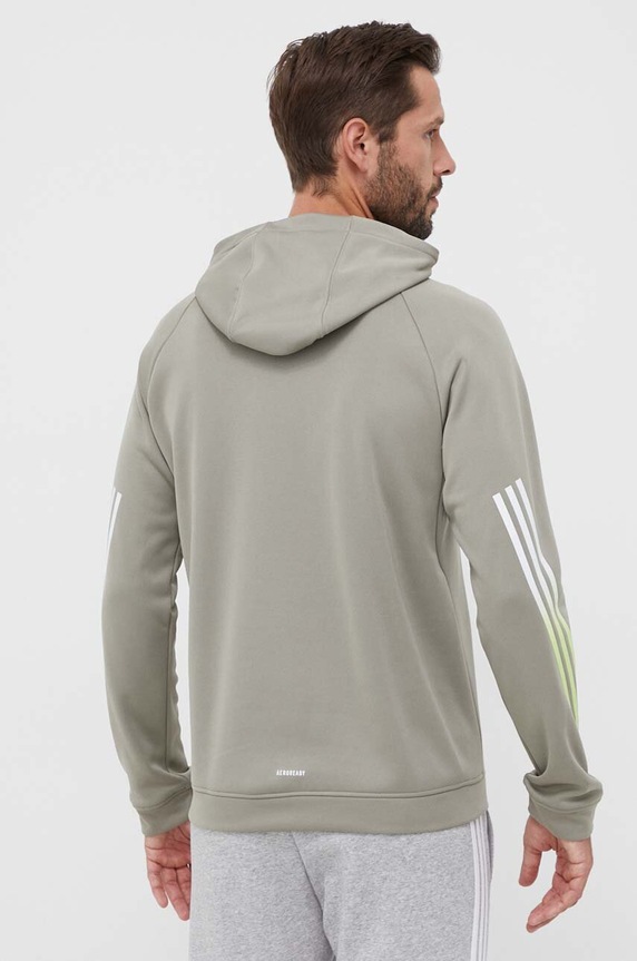 Odzież adidas Performance bluza treningowa Train Icons IJ8115 zielony