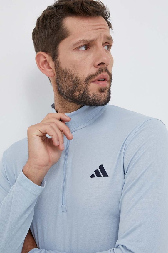 adidas Performance hanorac de antrenament Training Essentials albastru IJ9620