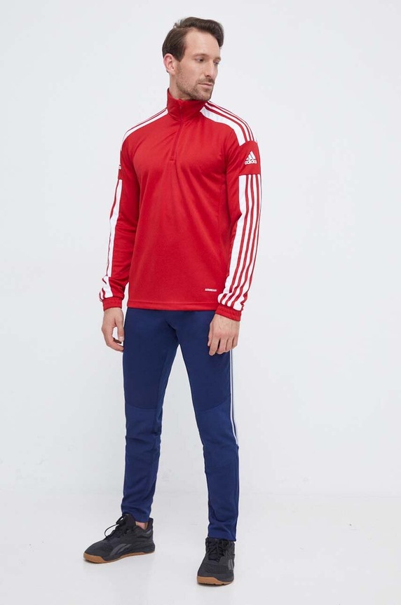 Tréningová mikina adidas Performance Squadra 21 GP6472 červená AW23