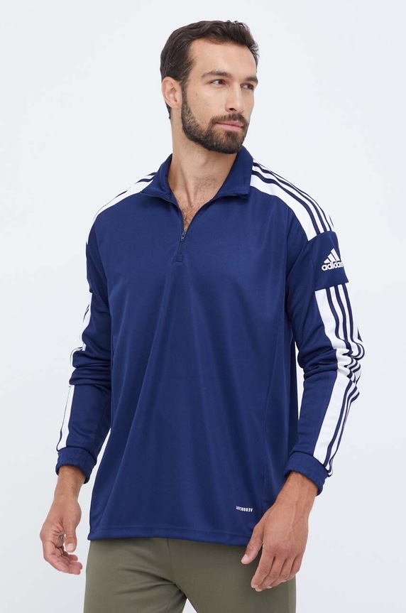 adidas Performance bluza treningowa Squadra 21 aplikacja granatowy HC6283