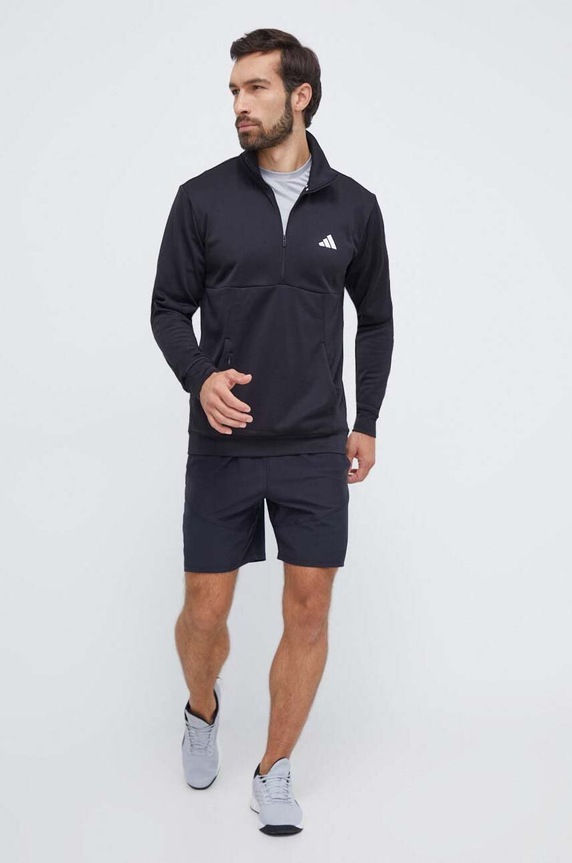 adidas Performance bluza treningowa pozostałe czarny HZ3055