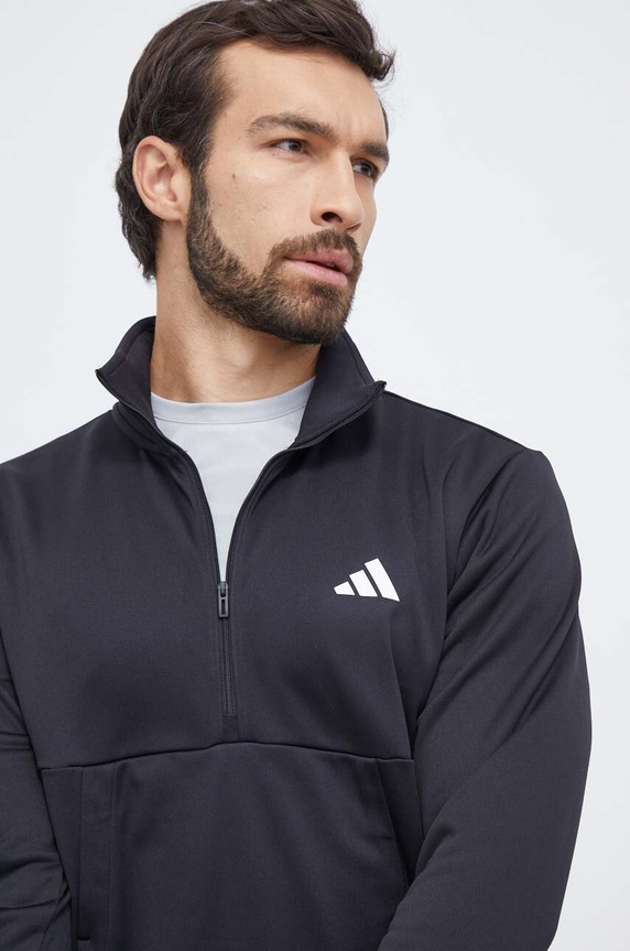 adidas Performance bluza treningowa czarny HZ3055