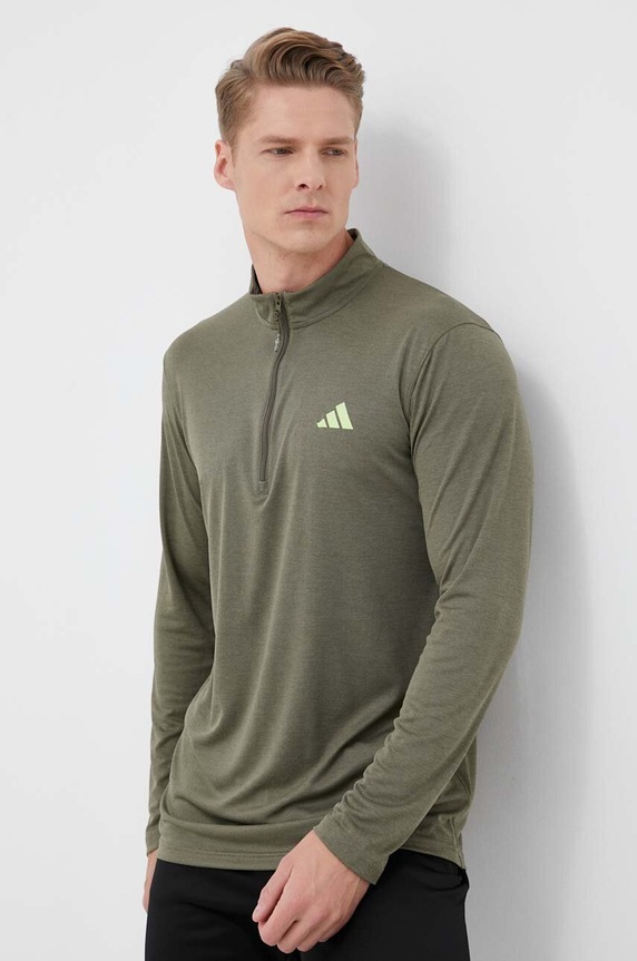Dukserica za trening adidas Performance Train Essentials HZ3113 zelena AW23