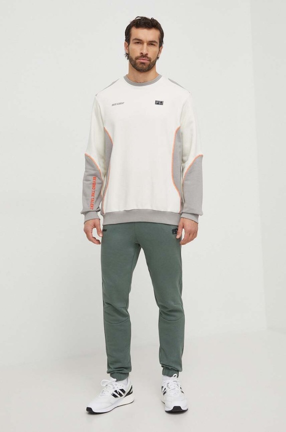 Суичър Fila VR46 FAM0466 бежов AW23