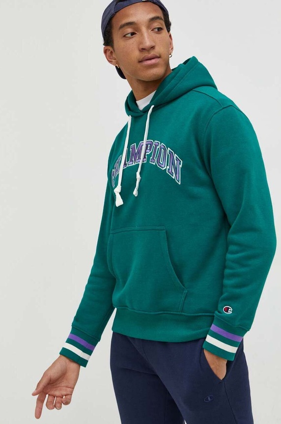 Champion bluza pozostałe zielony 219174.