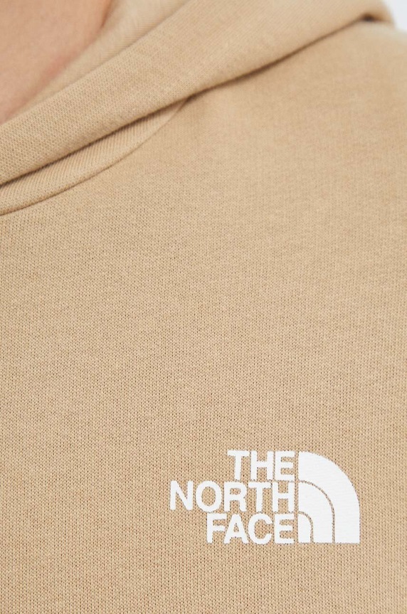 The North Face bluza bawełniana NF0A8547LK51 beżowy