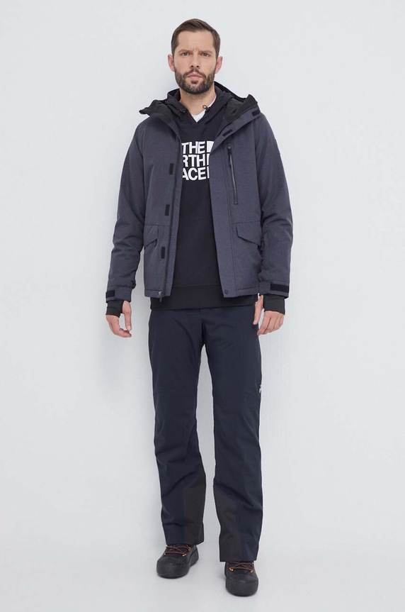The North Face bluza sportowa Tekno Logo NF0A82V6JK31 czarny AW23