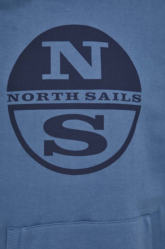 North Sails pamut melegítőfelső 691161 kék