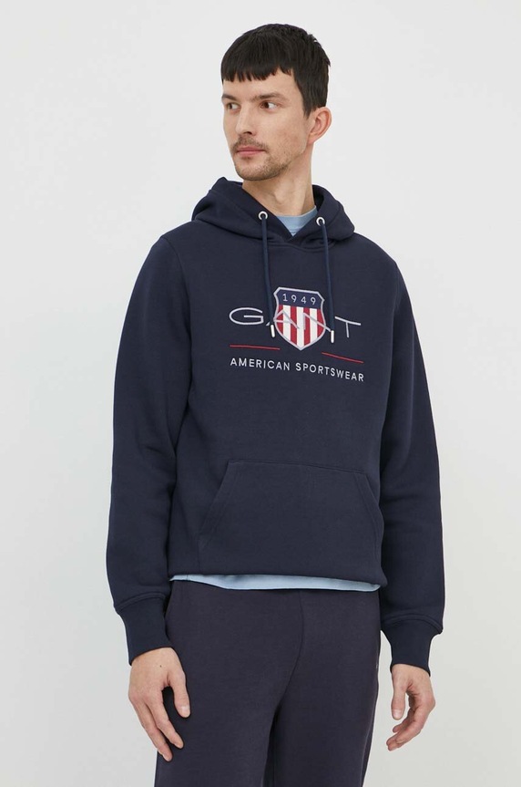 Gant bluza pozostałe granatowy 2047082