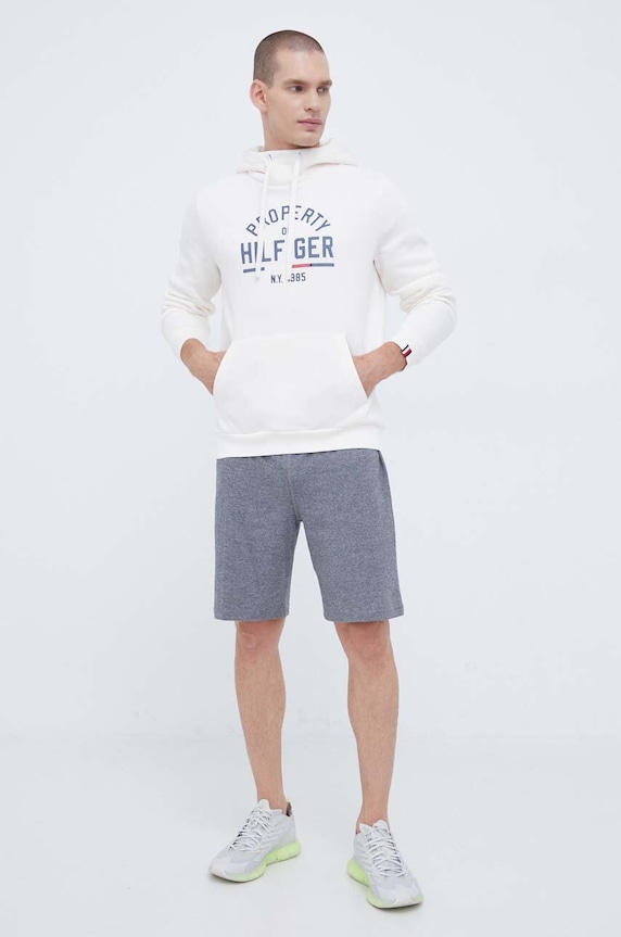 Dukserica Tommy Hilfiger MW0MW32627 bež AW23