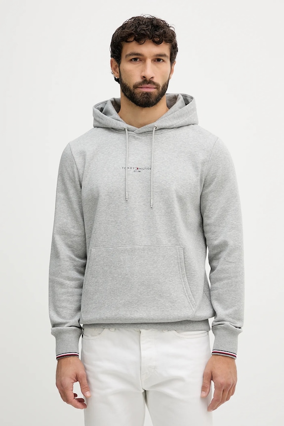 Tommy Hilfiger bluză gri MW0MW32673