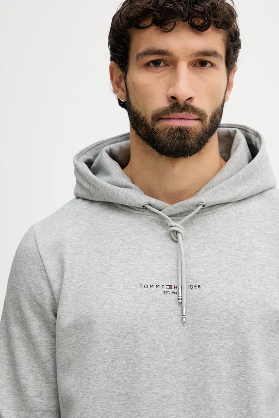Tommy Hilfiger bluză gri MW0MW32673
