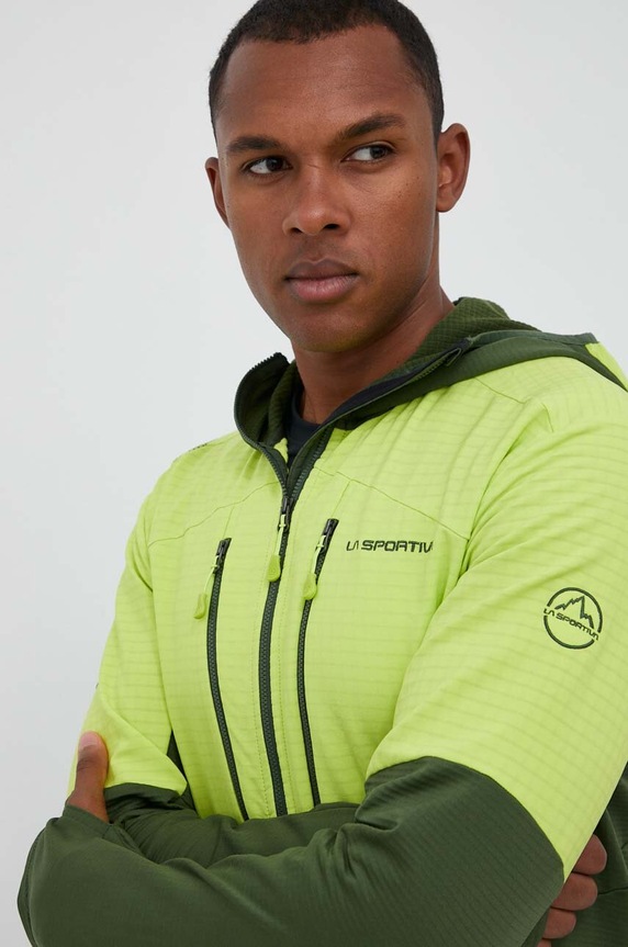 LA Sportiva sportos pulóver Session Tech Hoody zöld L70711729