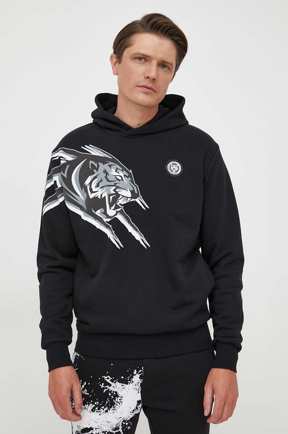 PLEIN SPORT felpa nero FACC.MJB3061.SJO001N