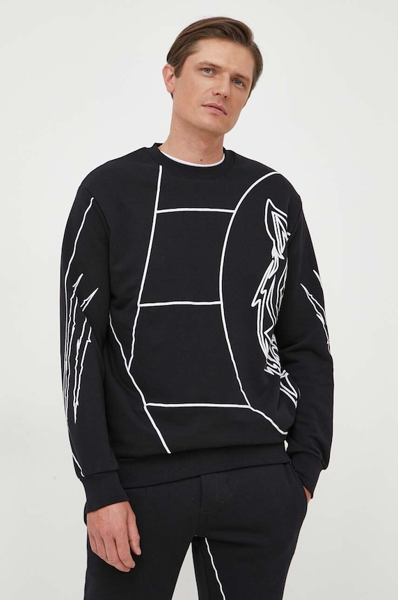 PLEIN SPORT bluza FACC.MJO1064.STE003N negru
