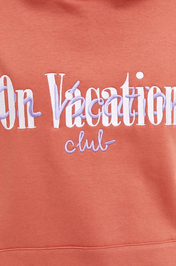 On Vacation bluza OVC.H57 pomarańczowy