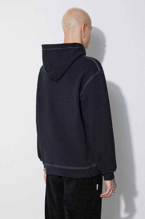 Clothing Taikan cotton sweatshirt Taikan By Joshua "Running" Hoodie TH0006.BLKCST black