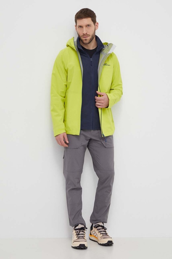 Jack Wolfskin bluza sportowa Taunus 1711451 granatowy AW25