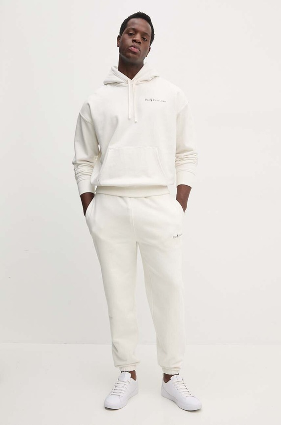 Mikina Polo Ralph Lauren 710917904 béžová SS26