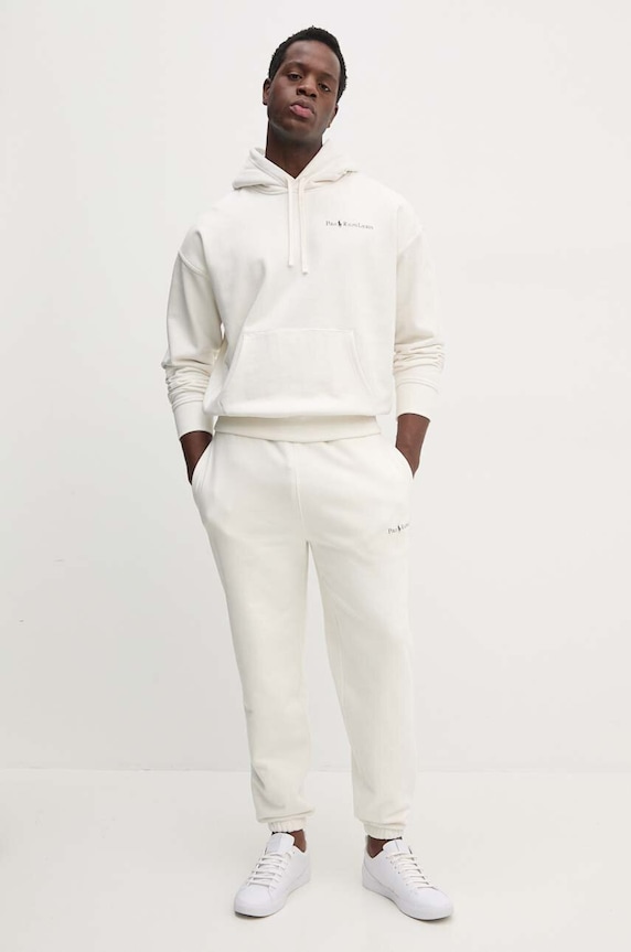 Mikina Polo Ralph Lauren 710917904 béžová SS26