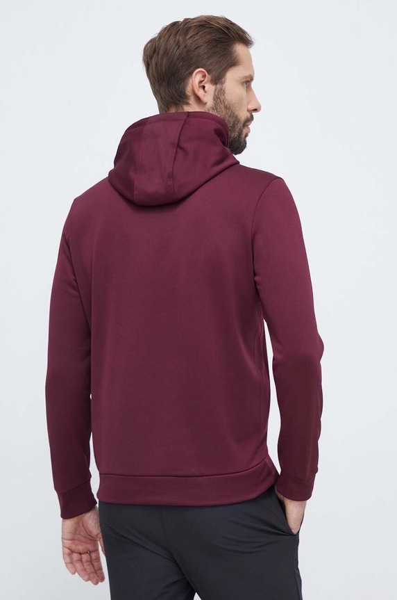 Odzież Under Armour bluza treningowa 1379743 bordowy