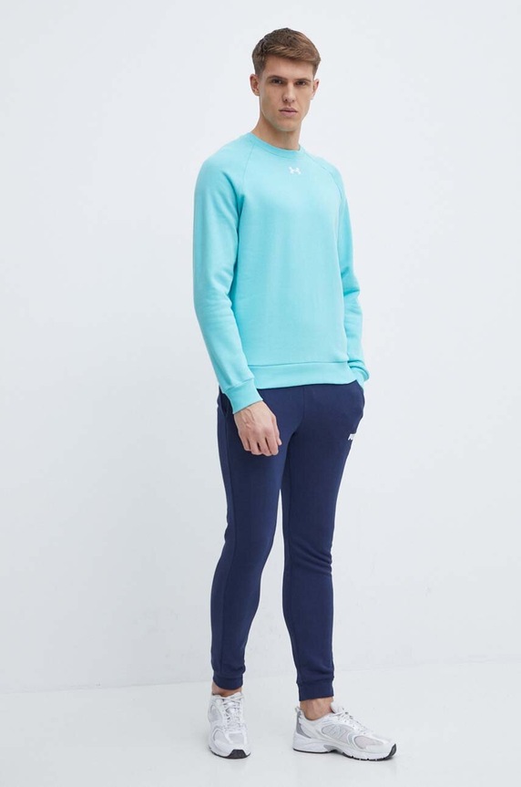 Under Armour bluza 1379755 turcoaz SS26