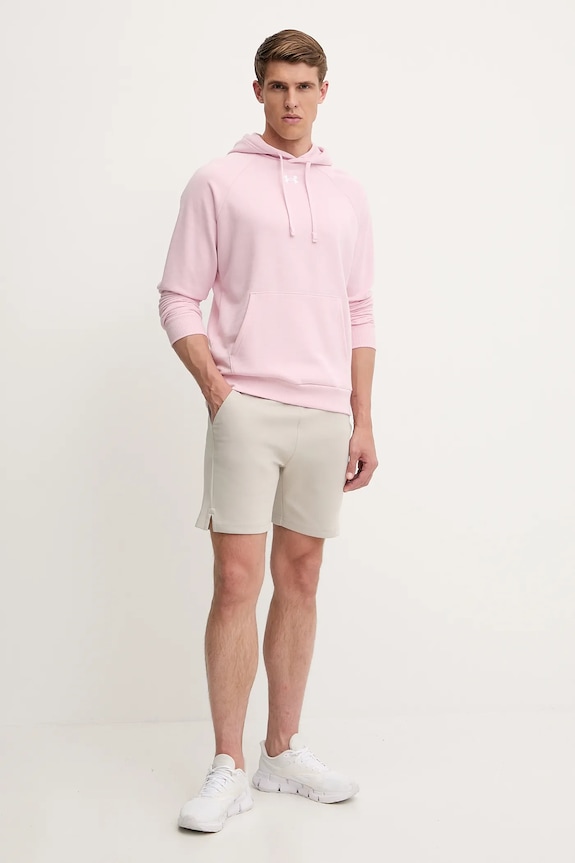 Mikina Under Armour Rival Fleece 1379757 růžová SS26