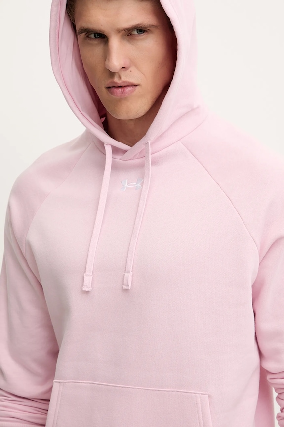 Mikina Under Armour Rival Fleece růžová 1379757