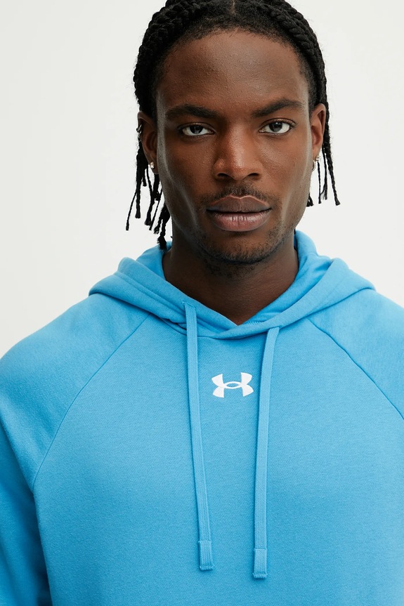 Under Armour felső Rival Fleece kék 1379757