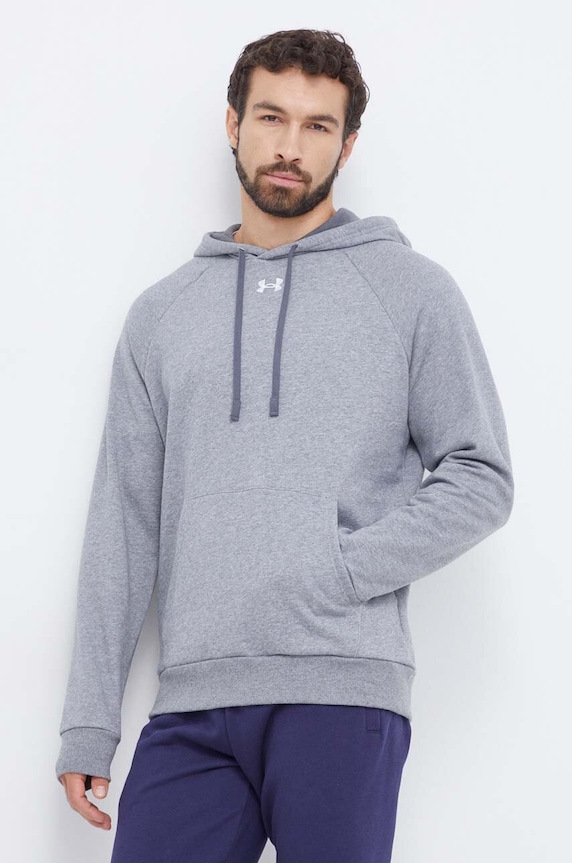 Μπλούζα Under Armour με κουκούλα γκρί 1379757