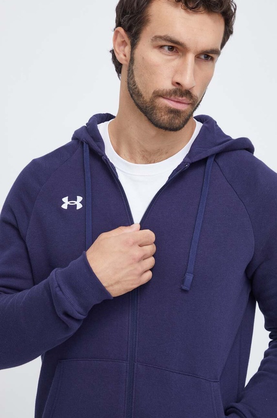 Кофта Under Armour з капюшоном темно-синій 1379767
